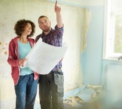 Couple worried about their home renovation
